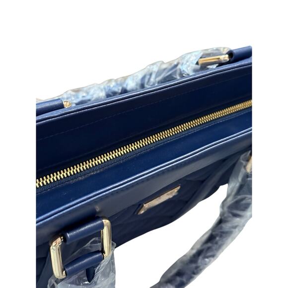 St. John Large Tote Bag in Navy Blue - Picture 4 of 10